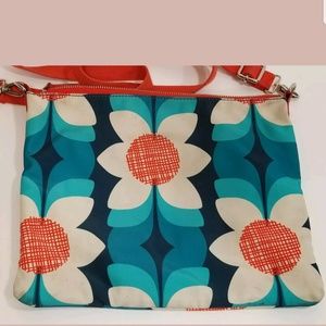 Fossil Floral Crossbody